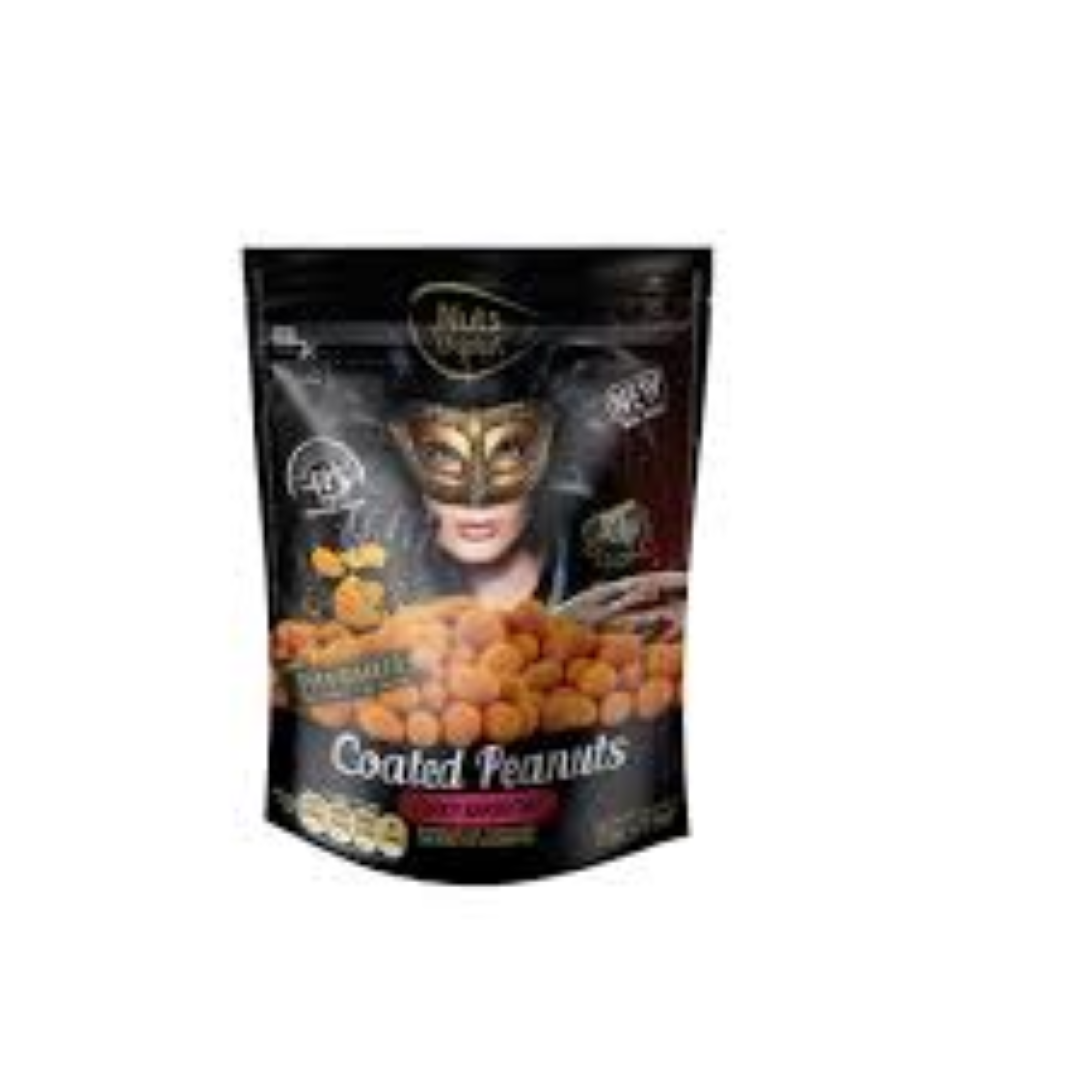 NUTS ORIGINAL COATED PEANUTS SPICY BBQ 75G